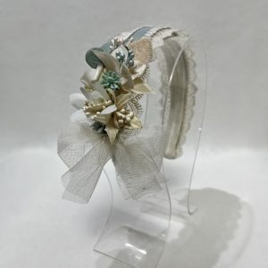 Felpa para niñas con flores, ideal para bodas y comuniones.